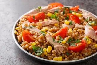 Farro con tonno