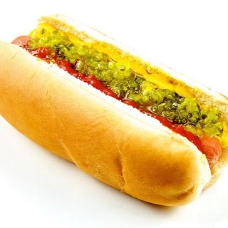 Hot dog con verdure e patate