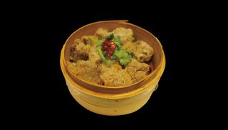 9 Costine con farina di riso al vapore 