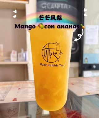 Mango con ananas