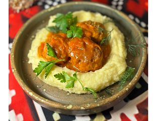 Тефтельки в томатному соусі з пюре (350g)
