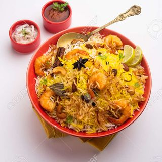 134 jheenga Biryani