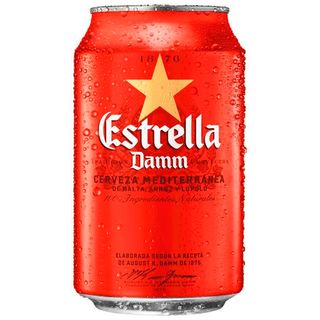 Estrella Damm Cerveza Lata 33cl