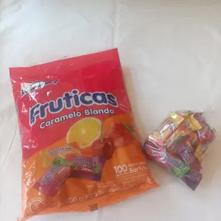 Bolsa de Caramelos Blandos de Fruticas de 100gr