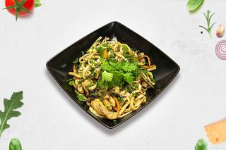 Удон зі свининою діп фрай