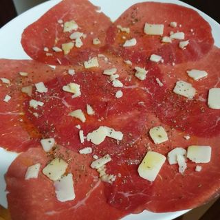 Carpaccio De Carne Al Parmigiano