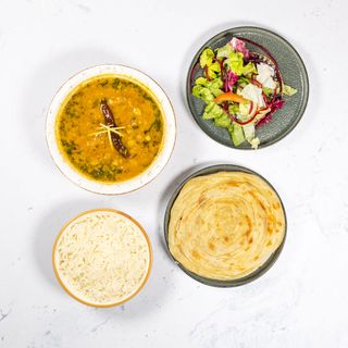 Lunch box Dal double fry