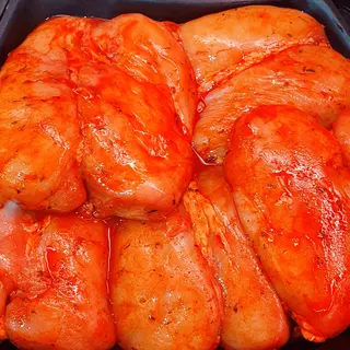 Piept pui marinat