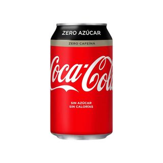 Coca-Cola Zero Azúcar Zero Cafeína lata 330ml.