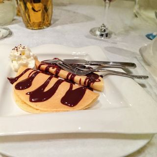 Crêpe Nutella sauce Milka