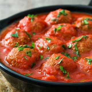 Polpette di vitello al pomodoro