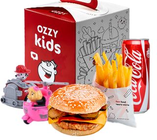 OZZY Kids [Чізбургер + Кола + Іграшка]