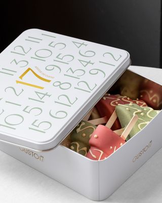 Confezione regalo in latta - grafica Gusto dei desideri