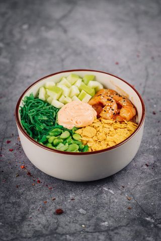 Поке с креветкой