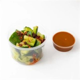 SMASHED CUCUMBER SALAD