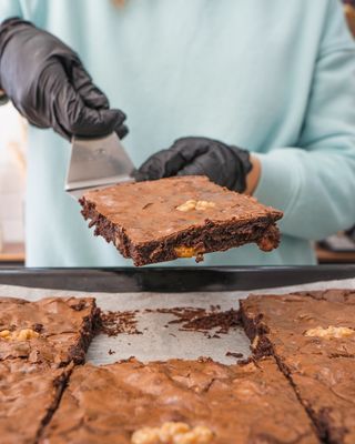 Brownie Artesanal con nueces 