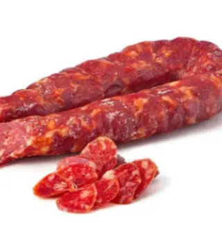 Salsiccia piccante curva 500 g circa