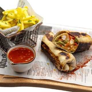 Тортила с пилешко 