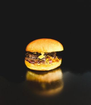Burger Smash Caramel Onion