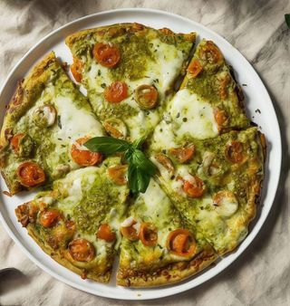 Pizza pesto