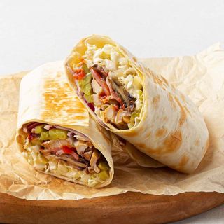 З беконом шаурма