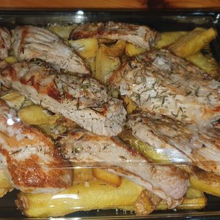 Secreto De Cerdo ibérico Al Aroma De Tomillo