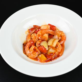 158 Gamberi piccante