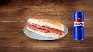 Hot Dog + Pepsi 0,33l