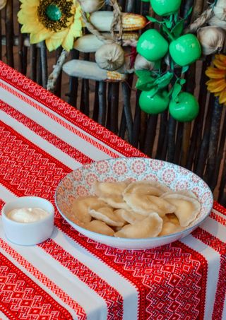 Вареники з солодким сиром