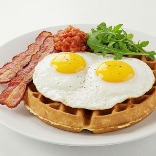 Waffle sa sirom i porilukom