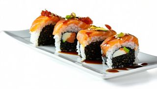 121 Black sake fritto