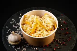 Cartofi Proaspăt Prăjiți Mozzarella și Usturoi