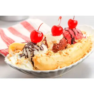 Ice Cream Sundae & Banana Split