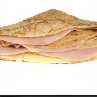 Crepe jamón y queso
