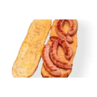 Bocadillo De Salchichas Frescas