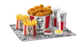 6 Крылышек + 6 Стрипсов Комбо