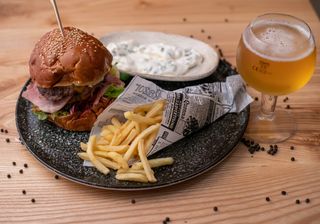 California double cheeseburger