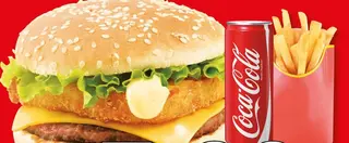 Burger di pollo grill