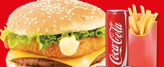 Burger di pollo grill