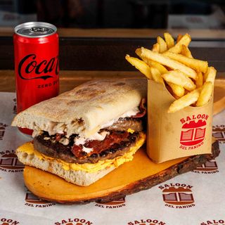 Menù Mega Cheddar + Patatine Classiche + Bevanda