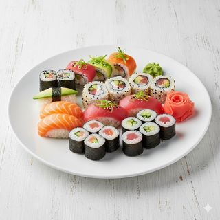 Sushi para 1 (12 pzs.)