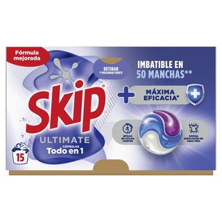 Skip Ultimate Máxima Eficacia Cápsulas 15 Lavados