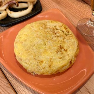 Tortilla con Cebolla 