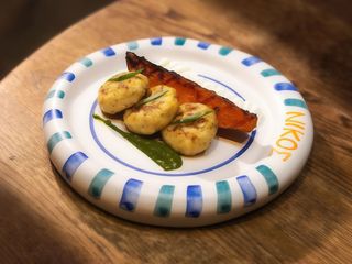 Кефтедес Лангустини і солодкий чилі (220г)