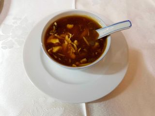 Sopa De Pollo Con Champiñones