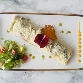 Crêpes au poulet champignons 