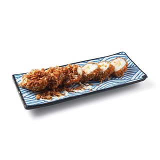 120 - Tempura de Salmón, Aguacate y queso