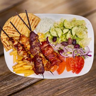Mix souvlaki 
