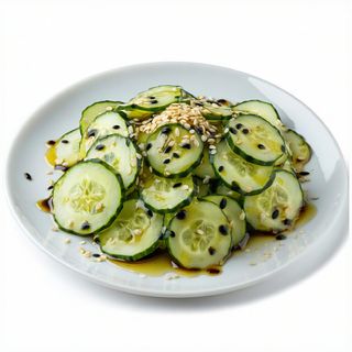 Ensalada De Pepino Con Semillas De Sésamo Y Aliño Oriental BIO