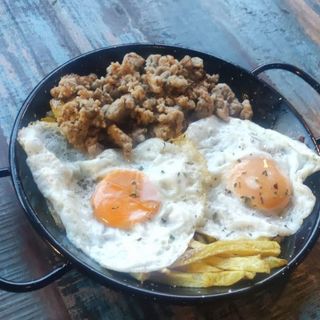 Sartén de Longaniza